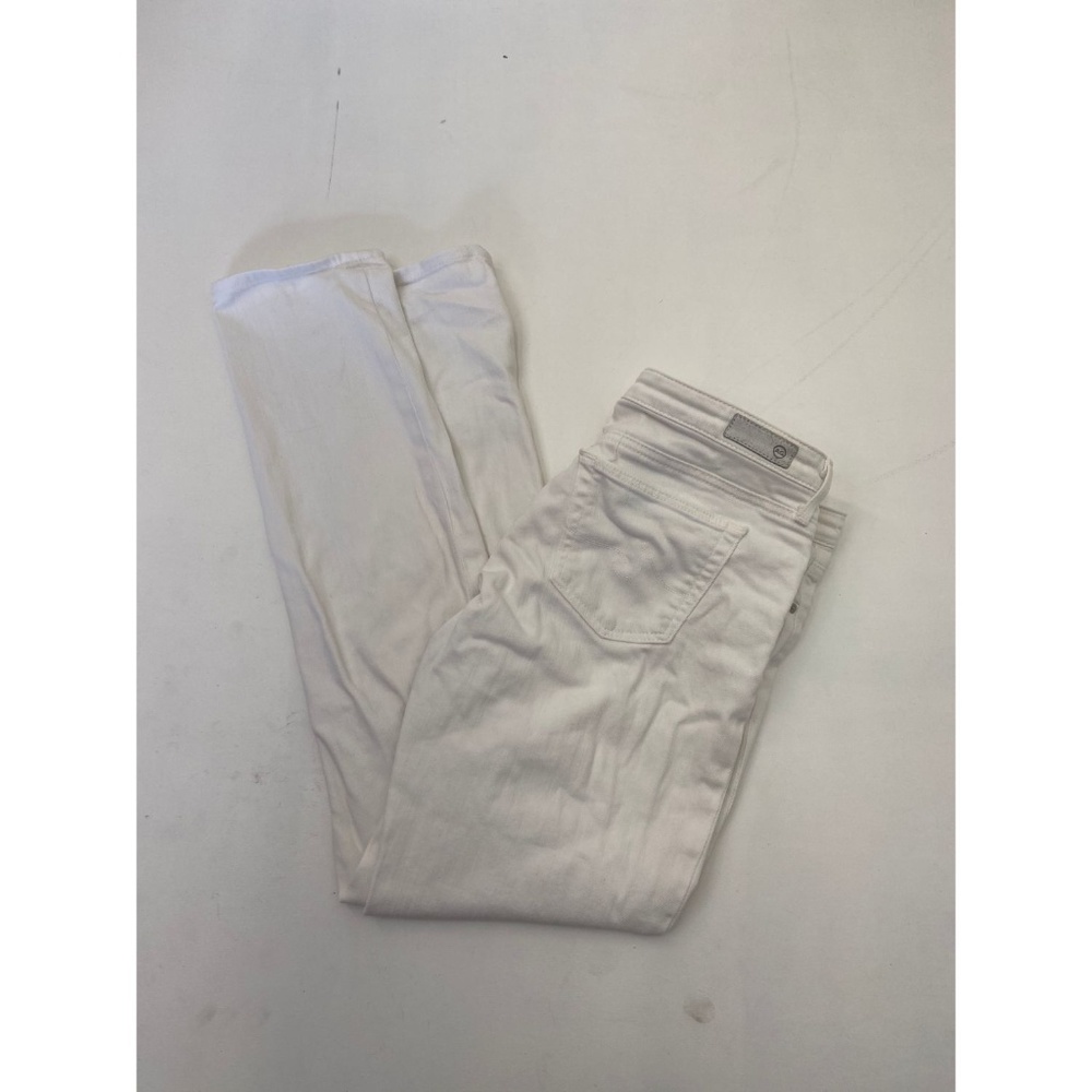 The Stilt Cigarette Leg Skinny Jeans White Sz 28R
